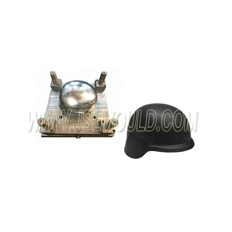 smc high precision ballistic helmet compression mould